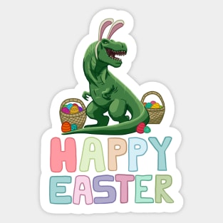 Easter Dinosaur Sticker